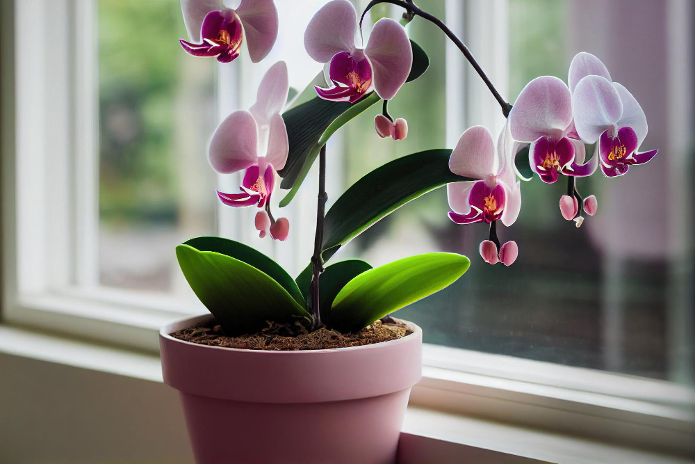 Žloutnutí listů orchidejí může znamenat nedostatek vody i nevhodnou teplotu