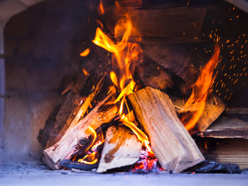 Beautiful Fire Fireplace