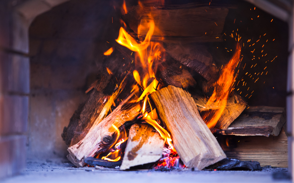 Beautiful Fire Fireplace